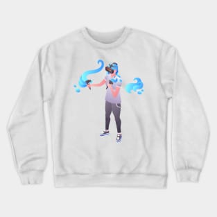 Vr waves Crewneck Sweatshirt